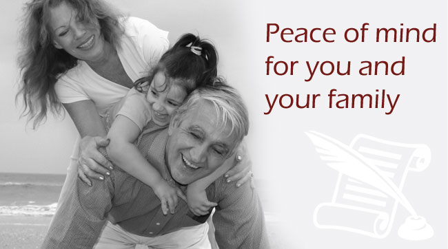 Peace of mind for you and your family